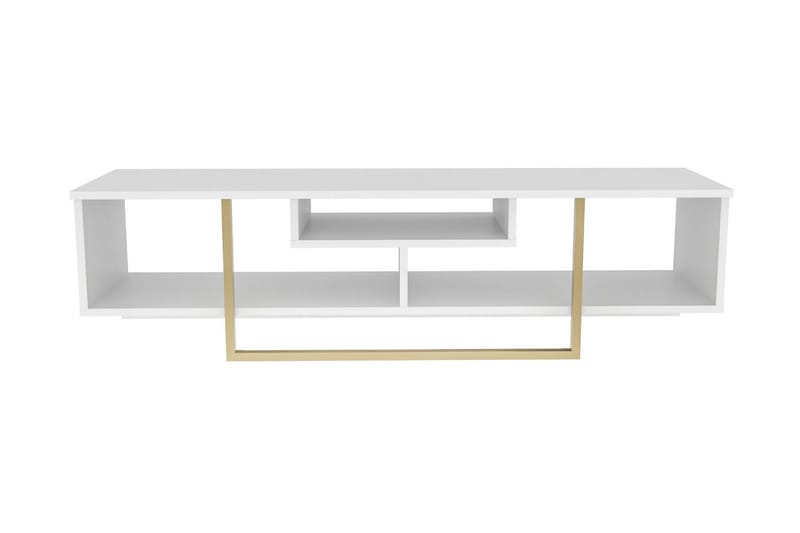 Rinorea Tv-benk 150x40 cm - Hvit - Møbler - TV- & Mediamøbler - TV benk & mediabenk