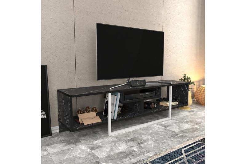 Rinorea Tv-benk 150x40 cm - Svart - Møbler - TV- & Mediamøbler - TV benk & mediabenk