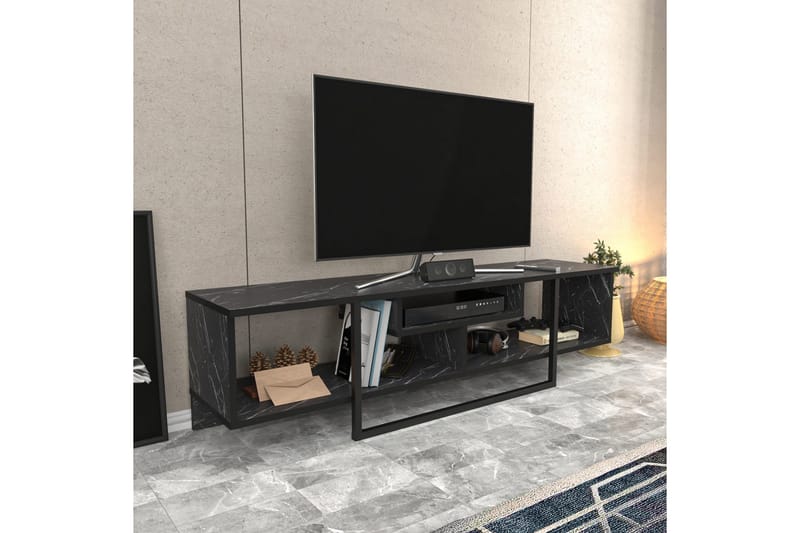 Rinorea Tv-benk 150x40 cm - Svart - Møbler - TV- & Mediamøbler - TV benk & mediabenk