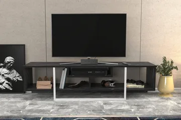 Rinorea Tv-benk 150x40 cm - Svart - Møbler - TV- & Mediamøbler - TV benk & mediabenk