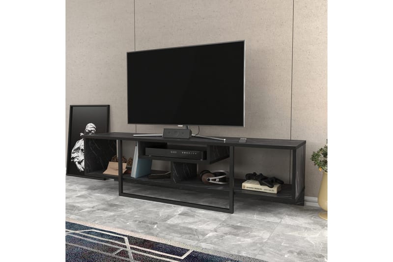 Rinorea Tv-benk 150x40 cm - Svart - Møbler - TV- & Mediamøbler - TV benk & mediabenk