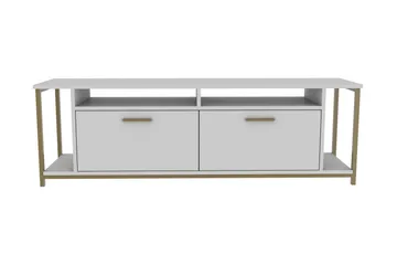 Rinorea Tv-benk 160x50,8 cm - Hvit - Møbler - TV- & Mediamøbler - TV benk & mediabenk