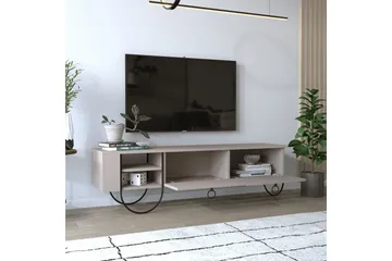 Riskalen TV-benk 150 cm - Grå - Møbler - TV- & Mediamøbler - TV benk & mediabenk