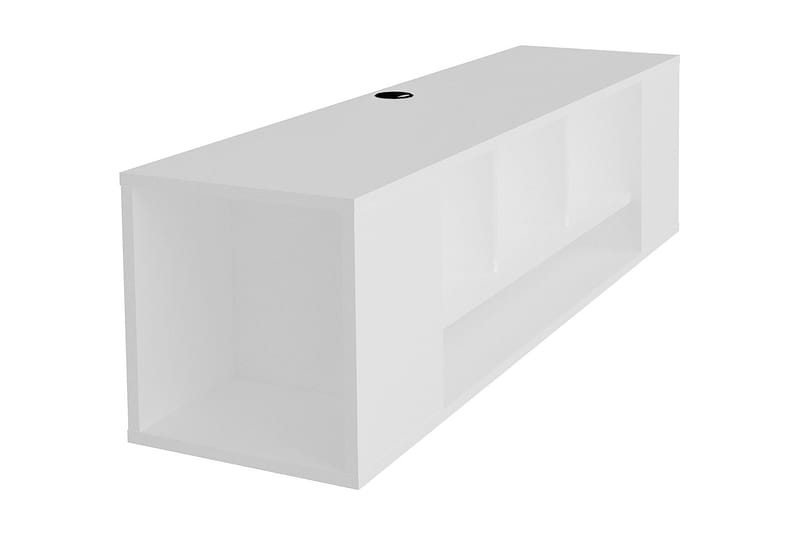 Risnabben TV-benk 135 cm - Hvit - Møbler - TV- & Mediamøbler - TV benk & mediabenk