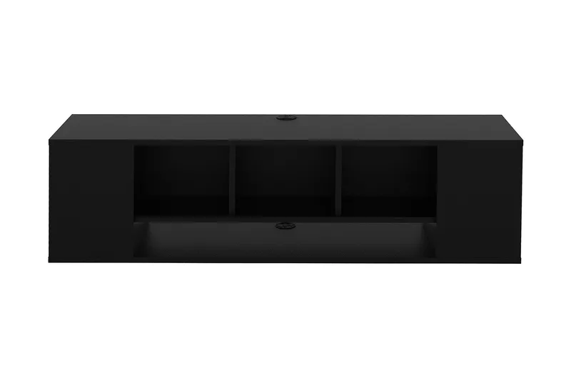 Risnabben TV-benk 135 cm - Svart - Møbler - TV- & Mediamøbler - TV benk & mediabenk