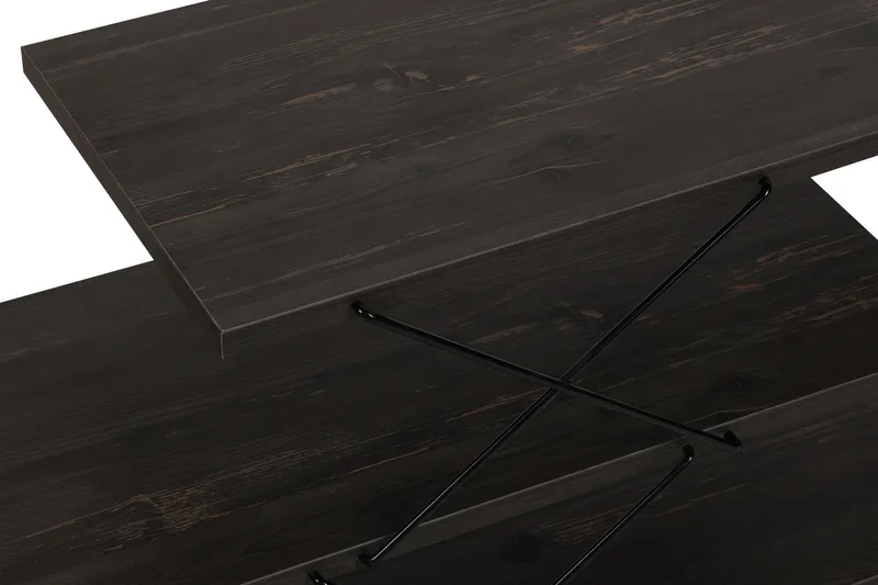 Riyana Tv-benk 120 cm - Mørkebrun - Møbler - TV- & Mediamøbler - TV benk & mediabenk