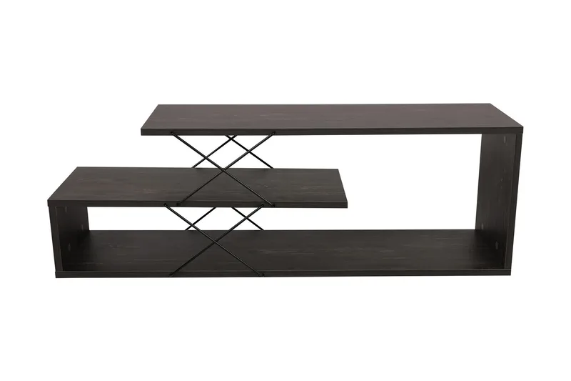 Riyana Tv-benk 120 cm - Mørkebrun - Møbler - TV- & Mediamøbler - TV benk & mediabenk