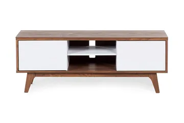 Rogester Tv-Benk 40x142 Cm - Hvit - Møbler - TV- & Mediamøbler - TV benk & mediabenk