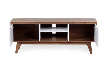 Rogester Tv-Benk 40x142 Cm - Hvit - Møbler - TV- & Mediamøbler - TV benk & mediabenk