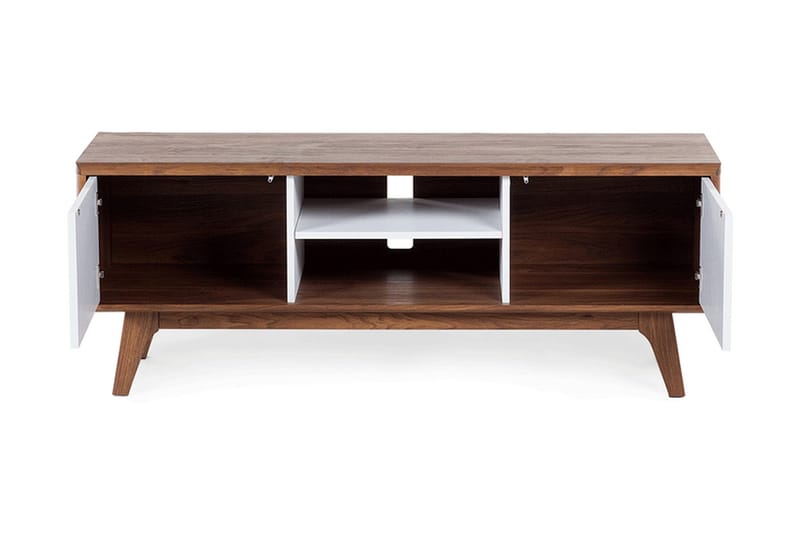 Rogester Tv-Benk 40x142 Cm - Hvit - Møbler - TV- & Mediamøbler - TV benk & mediabenk