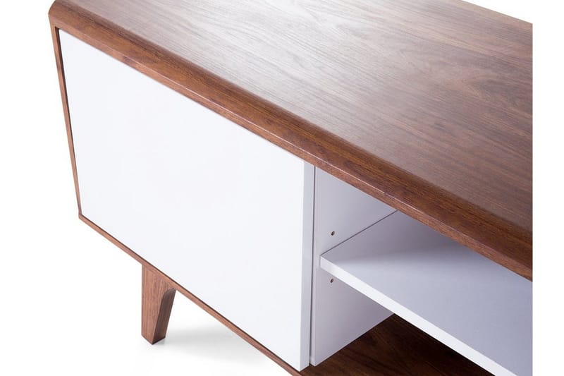 Rogester Tv-Benk 40x142 Cm - Hvit - Møbler - TV- & Mediamøbler - TV benk & mediabenk