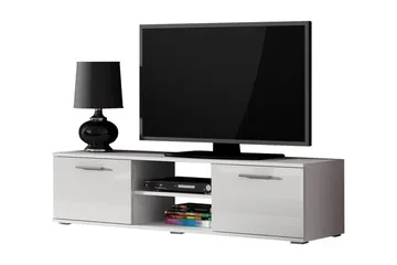 Ruskelsby TV-bänk 140 cm White - Møbler - TV- & Mediamøbler - TV benk & mediabenk