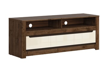 Ruso TV-benk 149 cm - Tre/natur|Hvit - Møbler - TV- & Mediamøbler - TV benk & mediabenk