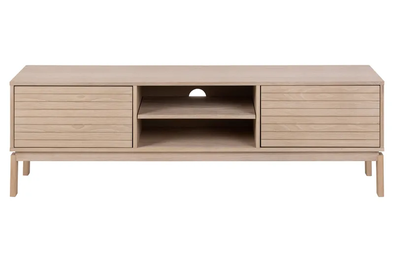 Sakie TV-benk 40 cm - Hvid - Møbler - TV- & Mediamøbler - TV benk & mediabenk