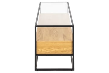 Sakila TV-benk 40 cm - Transparent - Møbler - TV- & Mediamøbler - TV benk & mediabenk