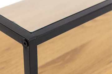 Sakila TV-benk 40 cm - Transparent - Møbler - TV- & Mediamøbler - TV benk & mediabenk