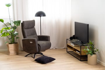 Sakila TV-benk 40 cm - Transparent - Møbler - TV- & Mediamøbler - TV benk & mediabenk