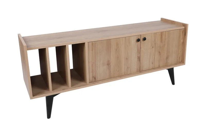 Schmida TV-benk 150 cm - Natur - Møbler - TV- & Mediamøbler - TV benk & mediabenk