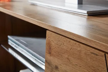 Seddik Tv-Benk 50x160 cm Rektangulær - Brun - Møbler - TV- & Mediamøbler - TV benk & mediabenk