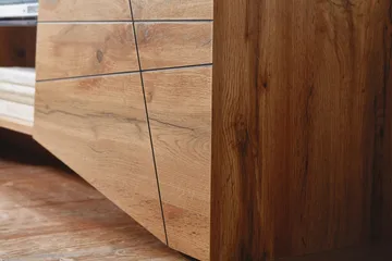 Seddik Tv-Benk 50x160 cm Rektangulær - Brun - Møbler - TV- & Mediamøbler - TV benk & mediabenk