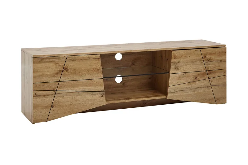 Seddik Tv-Benk 50x160 cm Rektangulær, Brun