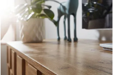 Seddik Tv-benk 51x160 cm Rektangulær - Brun - Møbler - TV- & Mediamøbler - TV benk & mediabenk