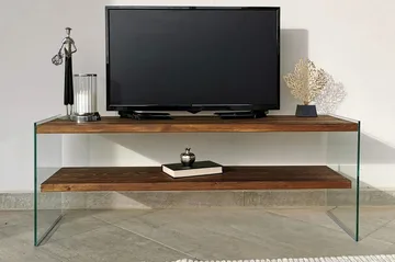 Siyam TV-benk 120 cm - Valnøtt - Møbler - TV- & Mediamøbler - TV benk & mediabenk