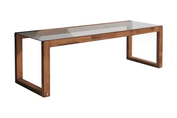 Sqandie Tv-benk 130 cm - Natur - Møbler - TV- & Mediamøbler - TV benk & mediabenk