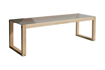 Sqandie TV-benk 130 cm - Natur - Møbler - TV- & Mediamøbler - TV benk & mediabenk