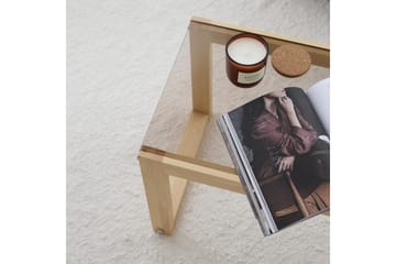 Sqandie TV-benk 130 cm - Natur - Møbler - TV- & Mediamøbler - TV benk & mediabenk