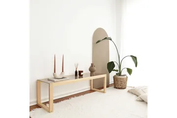 Sqandie TV-benk 130 cm - Natur - Møbler - TV- & Mediamøbler - TV benk & mediabenk