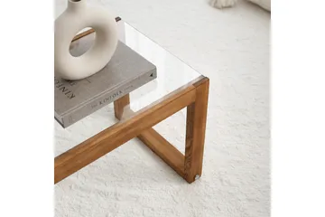 Sqandie Tv-benk 130 cm - Natur - Møbler - TV- & Mediamøbler - TV benk & mediabenk