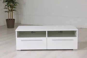 Stockend TV-Benk 100 cm - Hvit - Møbler - TV- & Mediamøbler - TV benk & mediabenk