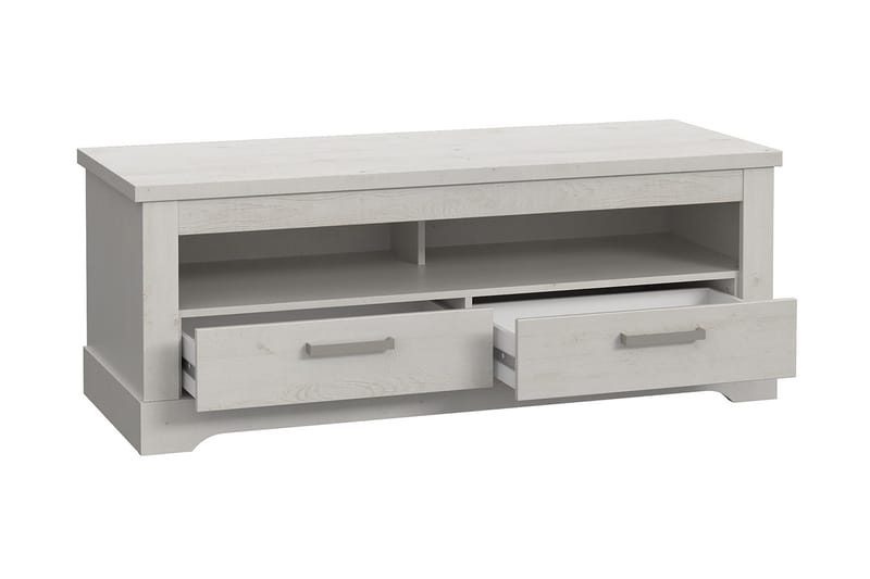 Svetis Tv-benk 137 cm - Hvit - Møbler - TV- & Mediamøbler - TV benk & mediabenk