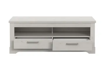 Svetis Tv-benk 137 cm - Hvit - Møbler - TV- & Mediamøbler - TV benk & mediabenk