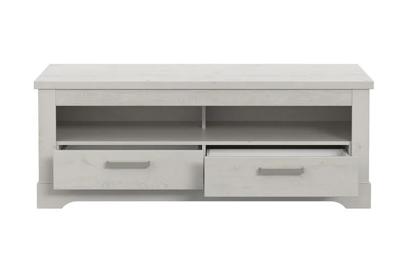 Svetis Tv-benk 137 cm - Hvit - Møbler - TV- & Mediamøbler - TV benk & mediabenk