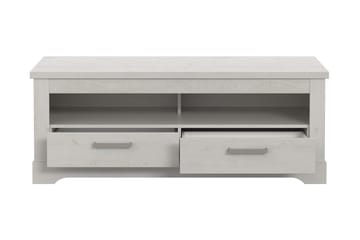 Svetis Tv-benk 137 cm - Hvit - Møbler - TV- & Mediamøbler - TV benk & mediabenk