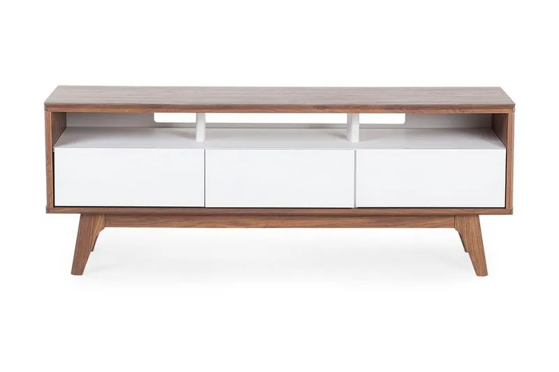 Syracuse Tv-Benk 39x140 Cm - Beige - Møbler - TV- & Mediamøbler - TV benk & mediabenk