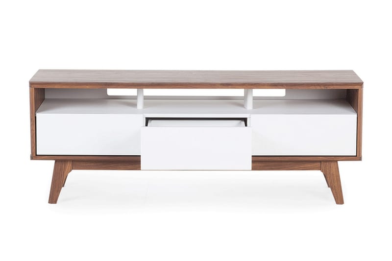 Syracuse Tv-Benk 39x140 Cm - Beige - Møbler - TV- & Mediamøbler - TV benk & mediabenk