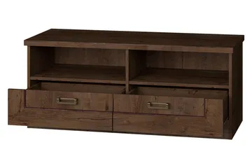 Tadeusz TV-benk 118x50x50 cm - Brun - Møbler - TV- & Mediamøbler - TV benk & mediabenk