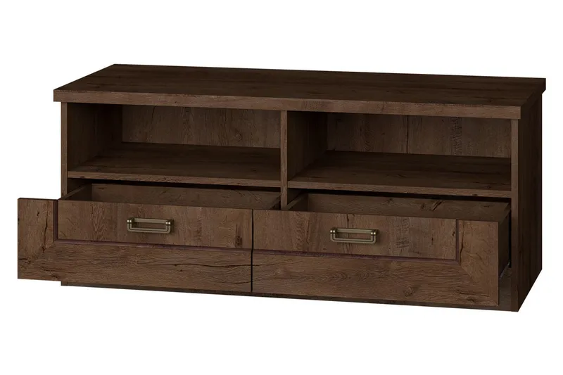 Tadeusz TV-benk 118x50x50 cm - Brun - Møbler - TV- & Mediamøbler - TV benk & mediabenk