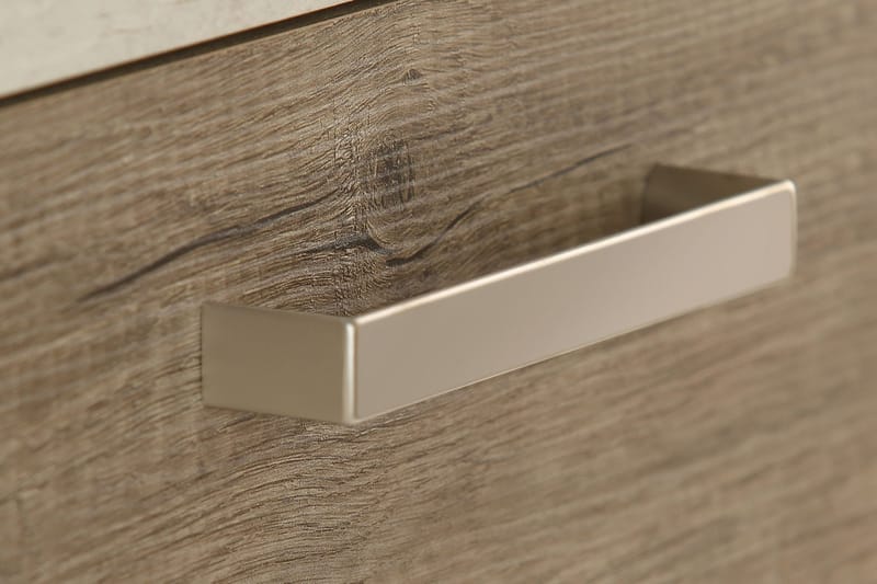 Talebi TV-benk 140 cm - Brun/Hvit - Møbler - TV- & Mediamøbler - TV benk & mediabenk