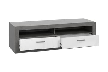 Tolovgrad Tv-benk 153 cm - Grå/Hvit - Møbler - TV- & Mediamøbler - TV benk & mediabenk