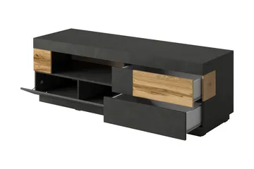 Tomeka TV-benk 160 cm - Tre - Møbler - TV- & Mediamøbler - TV benk & mediabenk