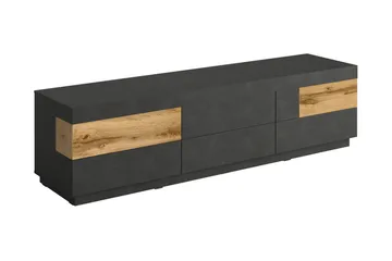 Tomeka TV-benk 206 cm - Tre - Møbler - TV- & Mediamøbler - TV benk & mediabenk