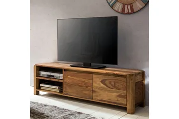 Tv-bänk & mediabänk Wohnling Trä, Natur - Møbler - TV- & Mediamøbler - TV benk & mediabenk