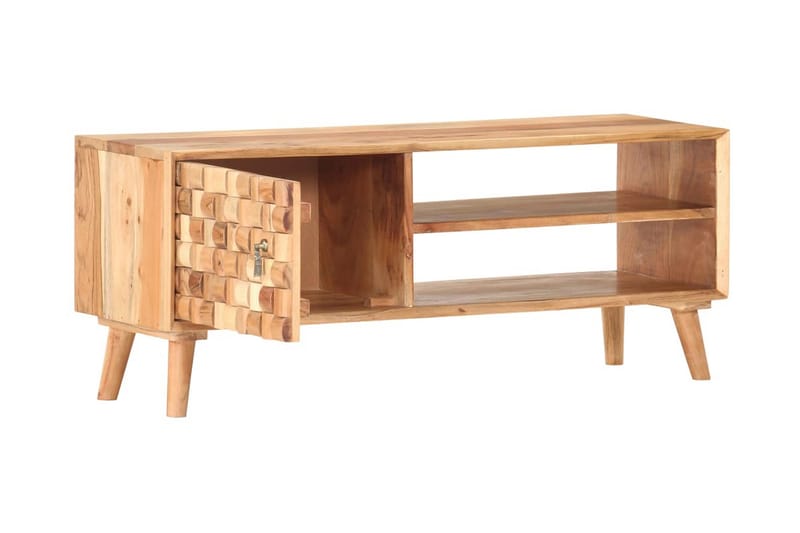 TV-benk 100x35x40 cm heltre akasie -   - TV benk & mediabenk