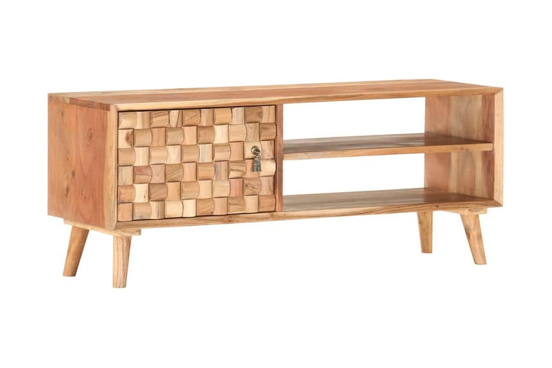TV-benk 100x35x40 cm heltre akasie -   - TV benk & mediabenk