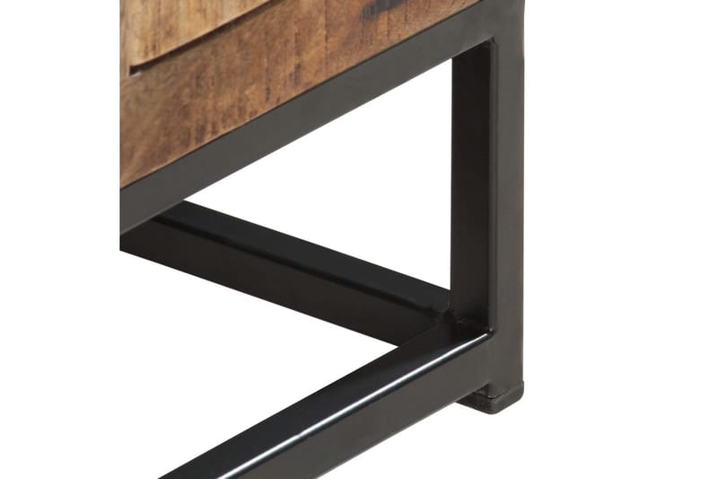 TV-benk 120x30x40 cm gjenvunnet heltre -   - TV benk & mediabenk