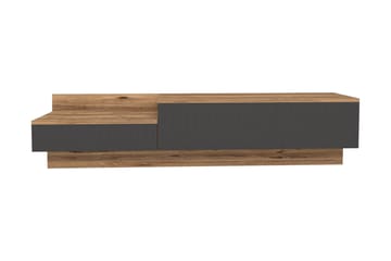 TV-benk 160 cm - Natur/Antrasitt - Møbler - TV- & Mediamøbler - TV benk & mediabenk